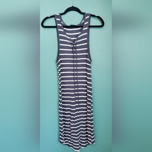 Rue21 Blue and White Striped Dress